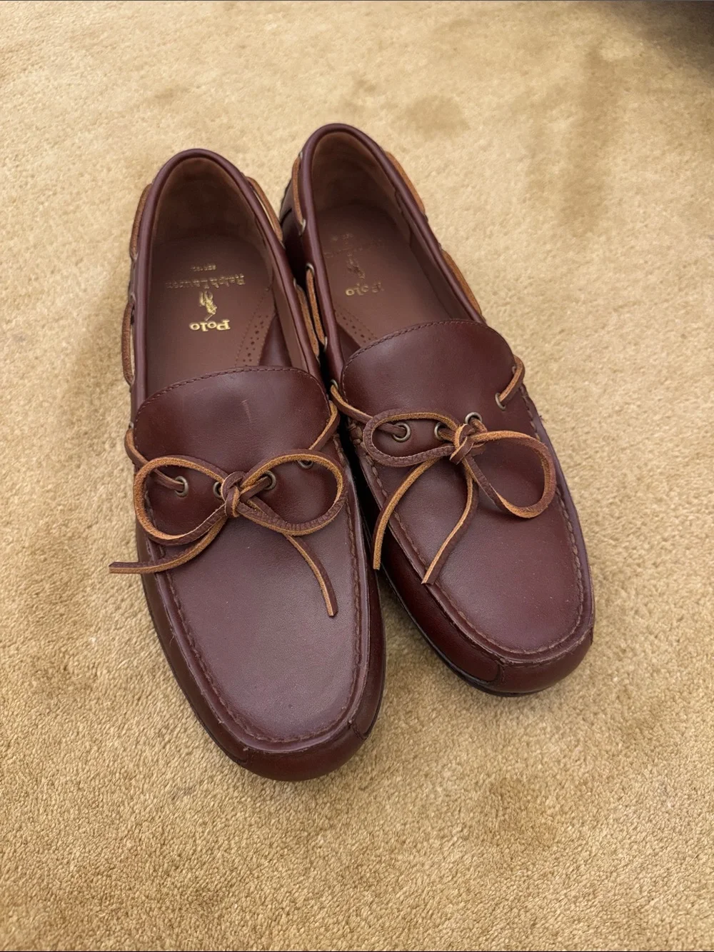 Polo Ralph Lauren Roberts leather driver